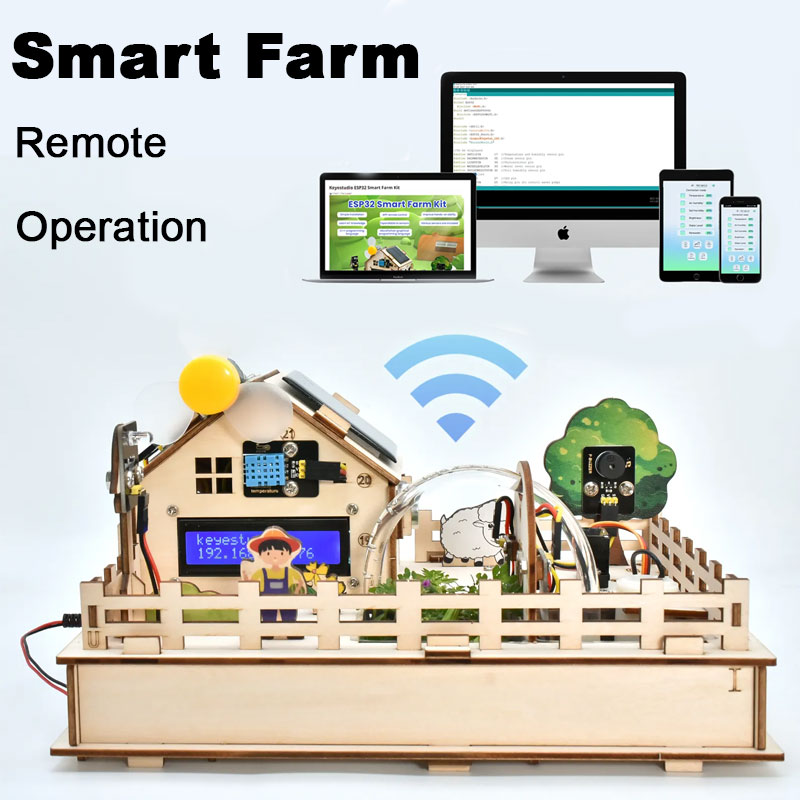 Agriculture Farming Kit - Keyestudio Akıllı Çiftlik IoT Başlangıç ​​Kiti