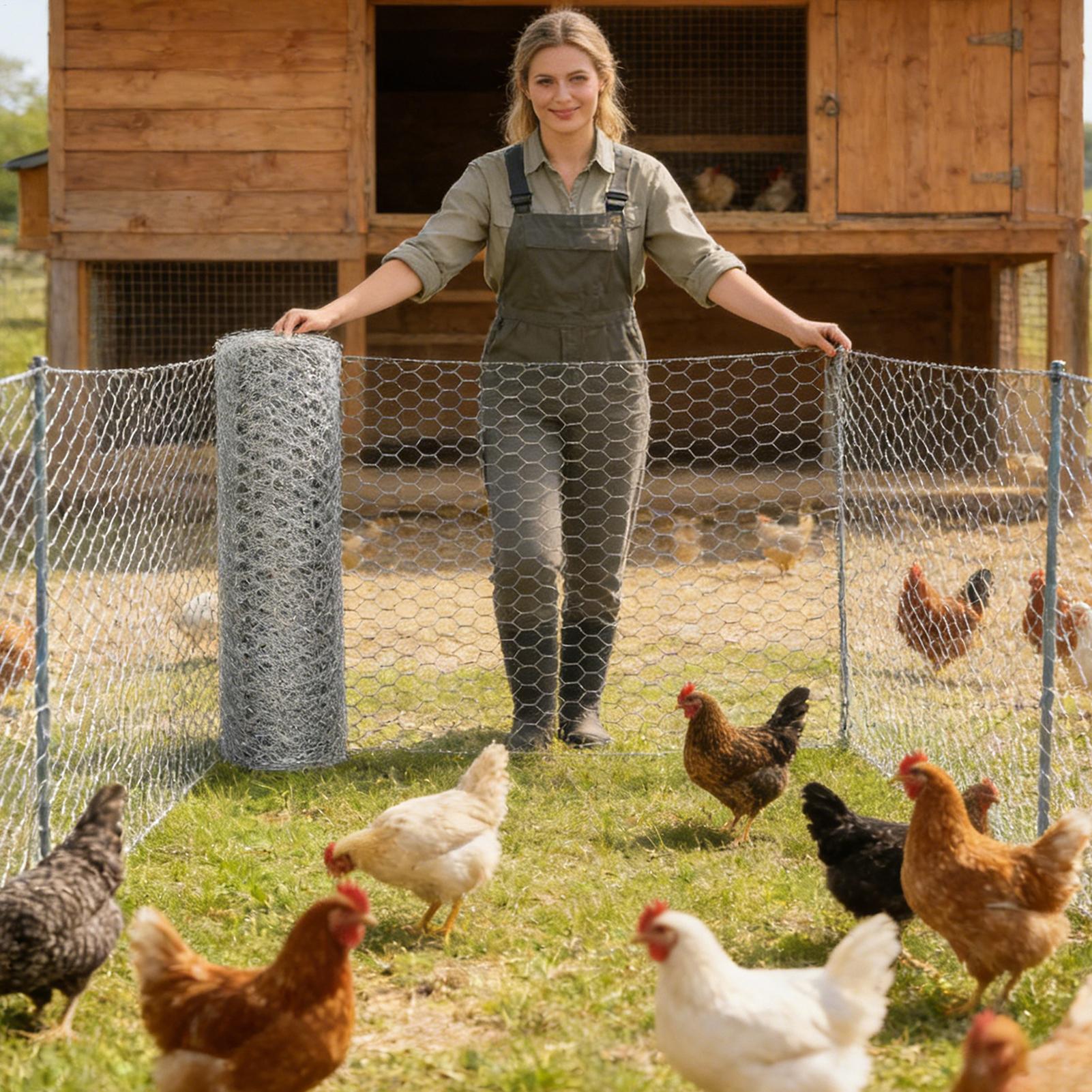 5m/10m/15m Çiftlik Çit Örgüsü  - Rabbit Cage Wire incelemesi ve fiyatı