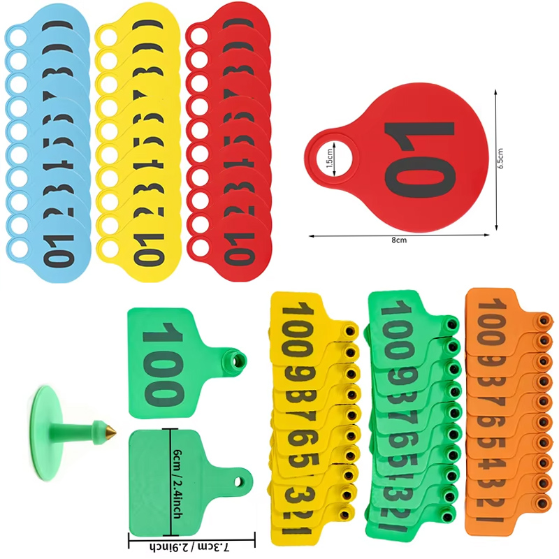 001-100 Sığır TPU Kulak Küpesi - Livestock Ear Tag incelemesi ve fiyatı